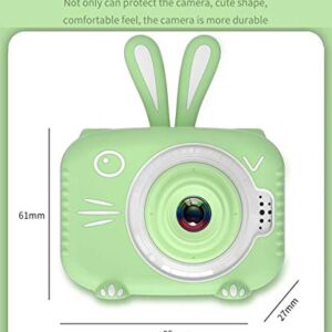 Kids Digital Camera, Kids Video Camera Recorder Shockproof Cameras HD 8 Mega Pixel 2 Inch IPS Screen Kids Mini Camera with 32GB SD for Girls Boys Gifts(Green)