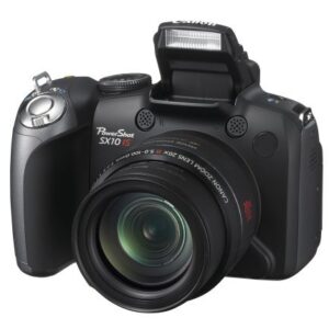 Canon Powershot SX10IS 10MP Digital Camera with 20x Wide Angle Optical Image Stabilized Zoom