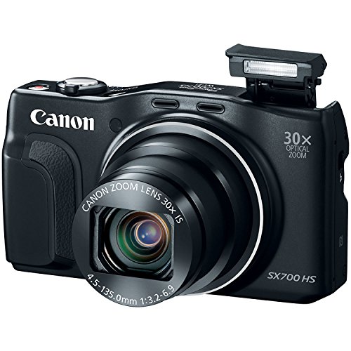 Canon PowerShot SX700 HS Digital Camera - Wi-Fi Enabled (Black)