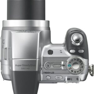 Sony Cybershot DSC-H2 6MP Digital Camera with 12x Optical Image Stabilization Zoom (OLD MODEL)