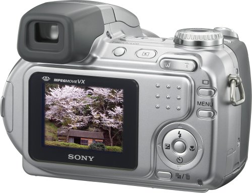 Sony Cybershot DSC-H2 6MP Digital Camera with 12x Optical Image Stabilization Zoom (OLD MODEL)