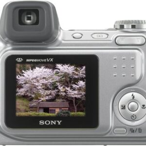 Sony Cybershot DSC-H2 6MP Digital Camera with 12x Optical Image Stabilization Zoom (OLD MODEL)