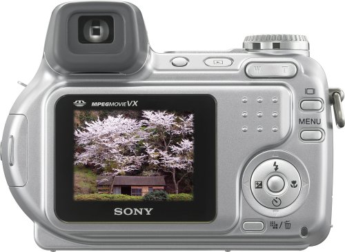 Sony Cybershot DSC-H2 6MP Digital Camera with 12x Optical Image Stabilization Zoom (OLD MODEL)