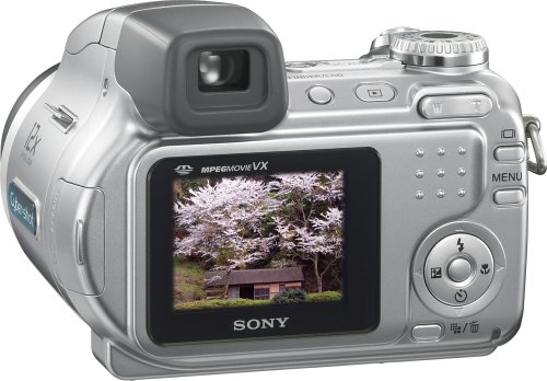 Sony Cybershot DSC-H2 6MP Digital Camera with 12x Optical Image Stabilization Zoom (OLD MODEL)