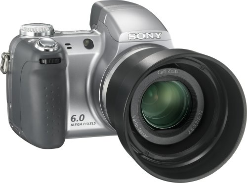 Sony Cybershot DSC-H2 6MP Digital Camera with 12x Optical Image Stabilization Zoom (OLD MODEL)