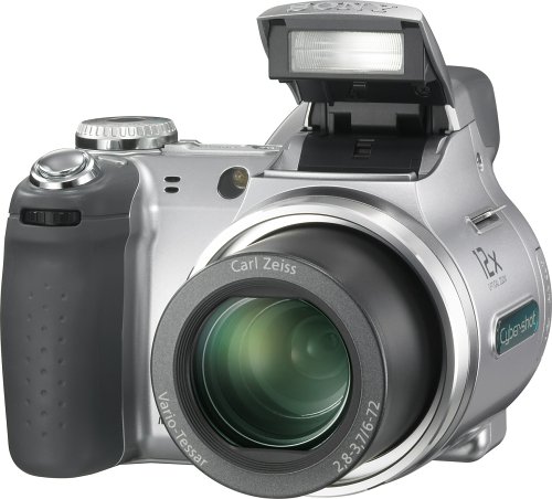 Sony Cybershot DSC-H2 6MP Digital Camera with 12x Optical Image Stabilization Zoom (OLD MODEL)