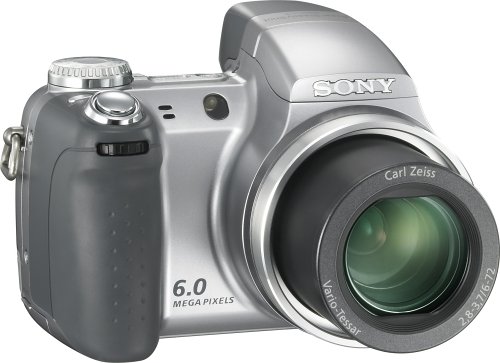 Sony Cybershot DSC-H2 6MP Digital Camera with 12x Optical Image Stabilization Zoom (OLD MODEL)