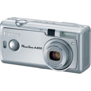canon powershot a400 3.2mp digital camera with 2.2x optical zoom (silver)
