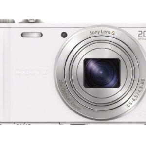 Sony DSC-WX300/W 18 MP Digital Camera with 20x Optical Image Stabilized Zoom and 3-Inch LCD (White)