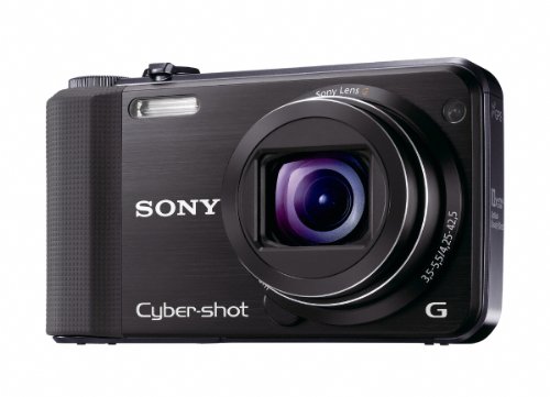 Sony Cyber-Shot DSC-HX7V 16.2 MP Exmor R CMOS Digital Still Camera with 10x Wide-Angle Optical Zoom G Lens, 3D Sweep Panorama, and Full 1080/60i HD Video (Black)