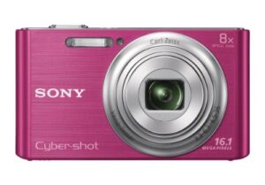 sony dsc-w730/p 16.1 mp digital camera with 2.7-inch lcd (pink)