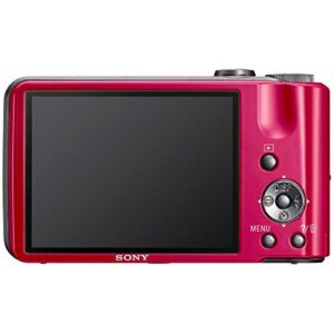 Sony Cyber-Shot DSC-H70 16.1 MP Digital Still Camera with 10x Wide-Angle Optical Zoom G Lens and 3.0-inch LCD (Red)