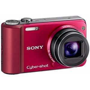 Sony Cyber-Shot DSC-H70 16.1 MP Digital Still Camera with 10x Wide-Angle Optical Zoom G Lens and 3.0-inch LCD (Red)