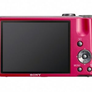 Sony Cyber-Shot DSC-H70 16.1 MP Digital Still Camera with 10x Wide-Angle Optical Zoom G Lens and 3.0-inch LCD (Red)