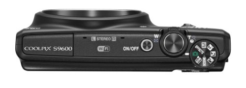 Nikon COOLPIX S9600 16MP WiFi Camera w/ 22x Optical Zoom (Black) (Discontinued by Manufacturer)