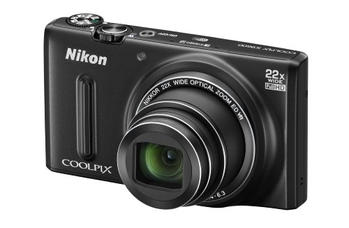 Nikon COOLPIX S9600 16MP WiFi Camera w/ 22x Optical Zoom (Black) (Discontinued by Manufacturer)