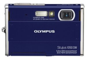 olympus stylus 1050sw 10.1mp digital camera with 3x optical zoom (blue)