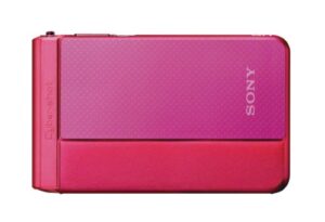 sony dsc-tx30/p 18 mp digital camera with 5x optical image stabilized zoom and 3.3-inch oled (pink)