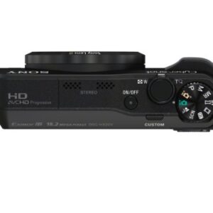 Sony Cyber-shot DSC-HX20V 18.2 MP Exmor R CMOS Digital Camera with 20x Optical Zoom and 3.0-inch LCD (Black) (2012 Model)