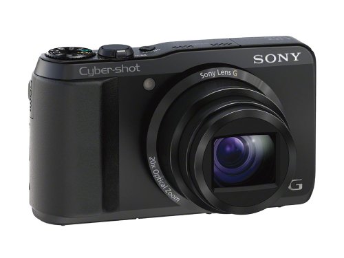 Sony Cyber-shot DSC-HX20V 18.2 MP Exmor R CMOS Digital Camera with 20x Optical Zoom and 3.0-inch LCD (Black) (2012 Model)