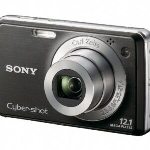 Sony Cybershot DSC-W220 12.1MP Digital Camera with 4x Optical Zoom with Super Steady Shot Image Stabilization (Black)