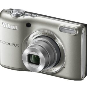 Nikon COOLPIX L26 16.1 MP Digital Camera with 5x Zoom NIKKOR Glass Lens and 3-inch LCD (Silver) (OLD MODEL)