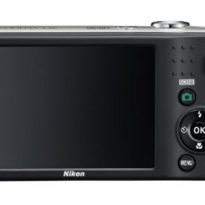 Nikon COOLPIX L26 16.1 MP Digital Camera with 5x Zoom NIKKOR Glass Lens and 3-inch LCD (Silver) (OLD MODEL)