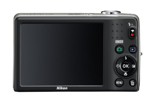 Nikon COOLPIX L26 16.1 MP Digital Camera with 5x Zoom NIKKOR Glass Lens and 3-inch LCD (Silver) (OLD MODEL)