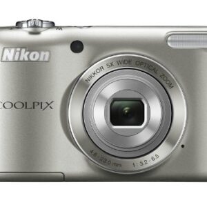 Nikon COOLPIX L26 16.1 MP Digital Camera with 5x Zoom NIKKOR Glass Lens and 3-inch LCD (Silver) (OLD MODEL)