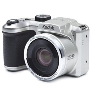 Kodak PIXPRO Astro Zoom AZ251-SL 16MP Digital Camera with 25X Optical Zoom and 3" LCD Screen (Silver)