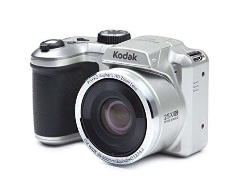 Kodak PIXPRO Astro Zoom AZ251-SL 16MP Digital Camera with 25X Optical Zoom and 3" LCD Screen (Silver)