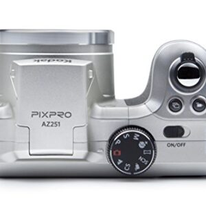 Kodak PIXPRO Astro Zoom AZ251-SL 16MP Digital Camera with 25X Optical Zoom and 3" LCD Screen (Silver)