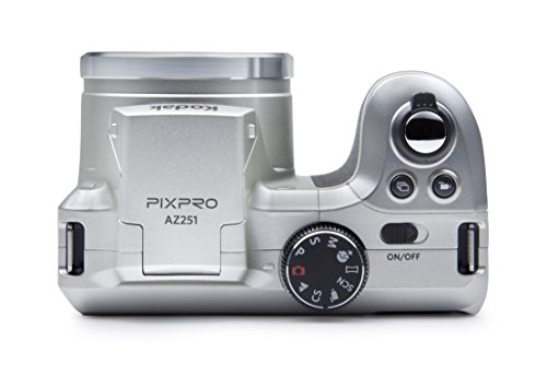 Kodak PIXPRO Astro Zoom AZ251-SL 16MP Digital Camera with 25X Optical Zoom and 3" LCD Screen (Silver)