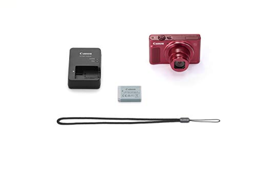 Canon PowerShot SX620 Digital Camera w/25x Optical Zoom - Wi-Fi & NFC Enabled (Red) (Renewed)