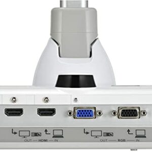 Elmo 1349 Model TT-12ID Interactive Document Camera, 96X Total Optical + Digital Zoom and 3.4MP CMOS Image Sensor, HDMI Input, White (CA-1034099816)