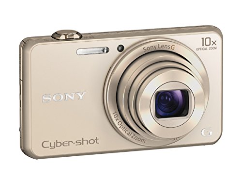 Sony DSCWX220/N 18.2 MP Digital Camera with 2.7-Inch LCD (Gold)