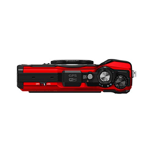 Olympus TG-5 Waterproof Camera with 3-Inch LCD, Red