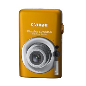 Canon PowerShot SD1200IS 10 MP Digital Camera with 3x Optical Image Stabilized Zoom and 2.5-inch LCD (Orange)