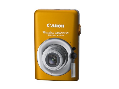 Canon PowerShot SD1200IS 10 MP Digital Camera with 3x Optical Image Stabilized Zoom and 2.5-inch LCD (Orange)