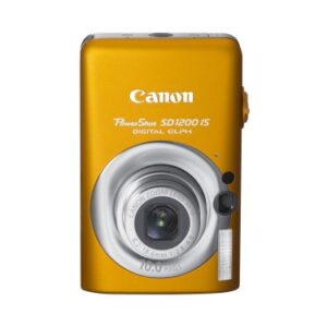 Canon PowerShot SD1200IS 10 MP Digital Camera with 3x Optical Image Stabilized Zoom and 2.5-inch LCD (Orange)