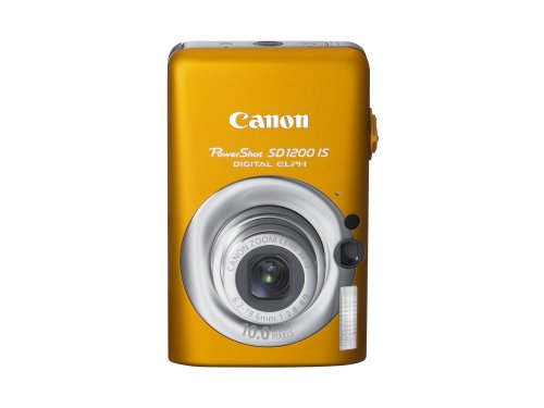 Canon PowerShot SD1200IS 10 MP Digital Camera with 3x Optical Image Stabilized Zoom and 2.5-inch LCD (Orange)