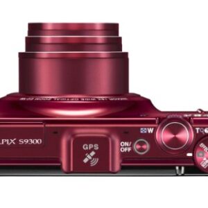 Nikon Coolpix S9300 16.0 MP Digital Camera - Red