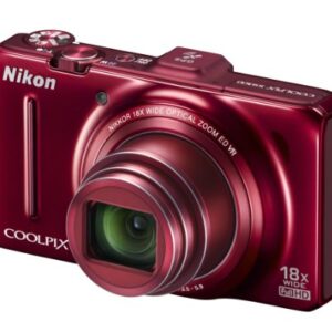 Nikon Coolpix S9300 16.0 MP Digital Camera - Red