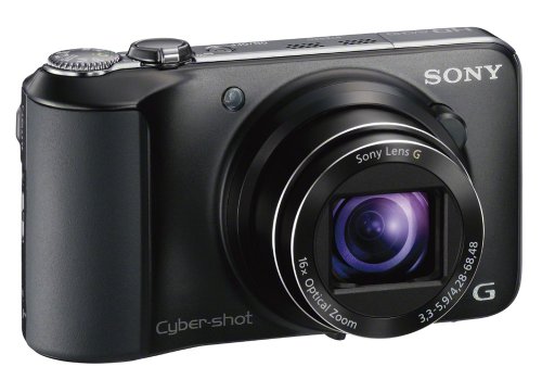Sony Cyber-shot DSC-HX10V 18.2 MP Exmor R CMOS Digital Camera with 16x Optical Zoom and 3.0-inch LCD (Black) (2012 Model)