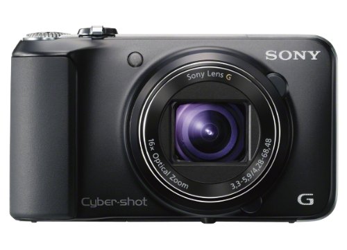 Sony Cyber-shot DSC-HX10V 18.2 MP Exmor R CMOS Digital Camera with 16x Optical Zoom and 3.0-inch LCD (Black) (2012 Model)