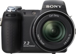 sony cybershot dsc-h5 7.2mp digital camera with 12x optical image stabilization zoom
