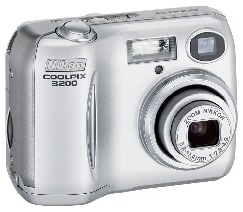 Nikon Coolpix 3200 3.2MP Digital Camera with 3x Optical Zoom (OLD MODEL)