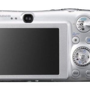 Canon Powershot SD990IS 14.7MP Digital Camera with 3.7x Optical Image Stabilized Zoom (Silver)