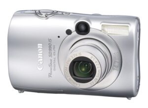 canon powershot sd990is 14.7mp digital camera with 3.7x optical image stabilized zoom (silver)