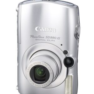 Canon Powershot SD990IS 14.7MP Digital Camera with 3.7x Optical Image Stabilized Zoom (Silver)